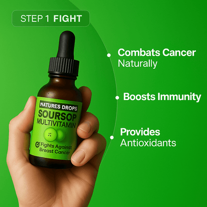NaturesDrops™ Soursop Drops - Kills Cancer Cells