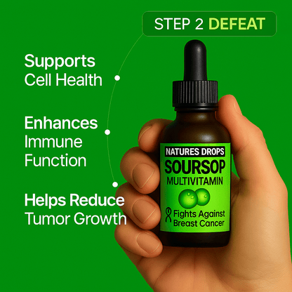 NaturesDrops™ Soursop Drops - Kills Cancer Cells