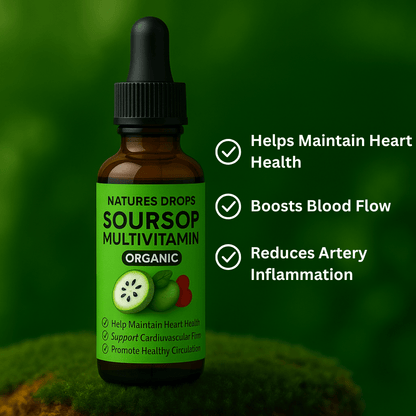 NaturesDrops Soursop - Supports Cancer Recovery