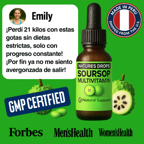 Extracto De Guanabana 60ml - Pierde Peso Naturalmente