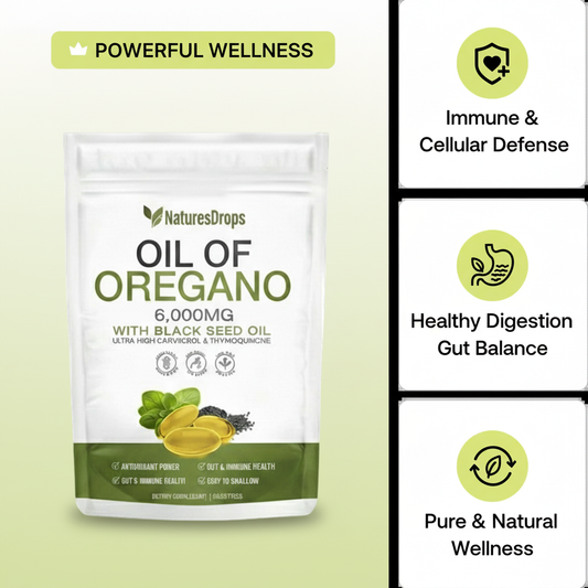 NatureDrops™ Oregano Oil Softgels
