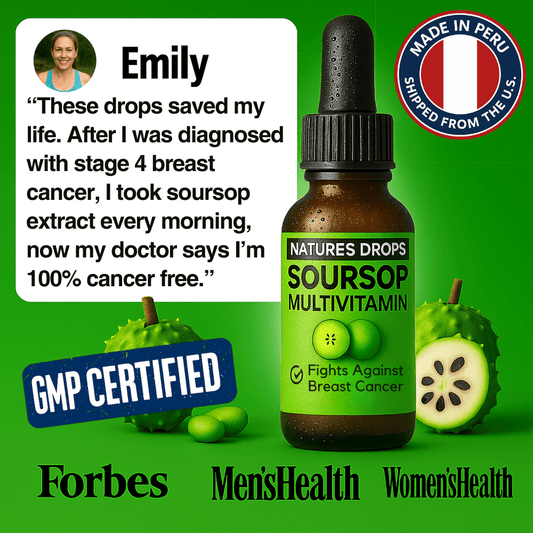 NaturesDrops™ Soursop Extract - Fights Breast Cancer