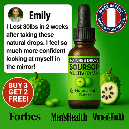 NaturesDrops™ Soursop Extract - Natural Fat Burner
